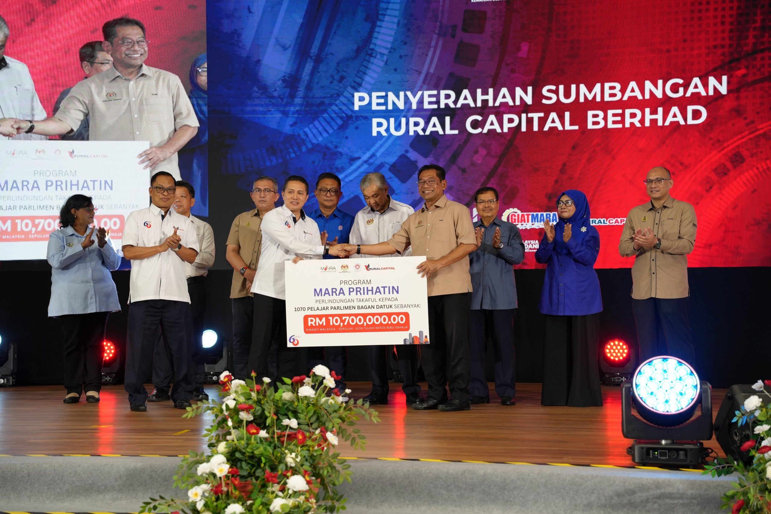 RCB Perkasa Agenda Pendidikan & Kebajikan Pelajar Melalui MARA Prihatin 2026